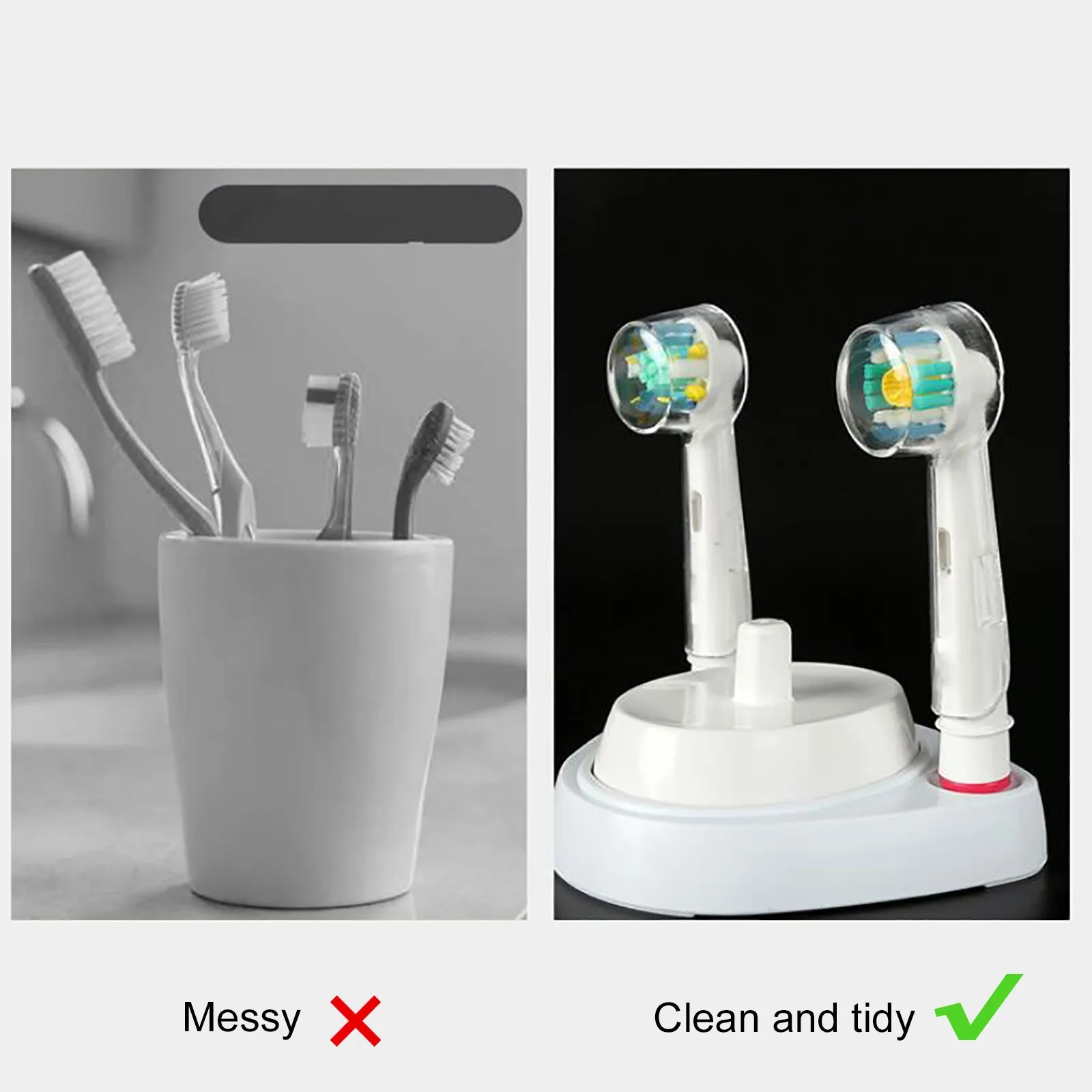 4PCS Travel Electric Toothbrush Cover Toothbrush Head Protective Cover