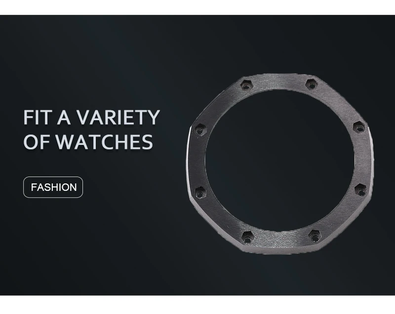 Black white ceramic bezel for Audemars Piguet Royal Oak Offshore AP26400 watch bezel