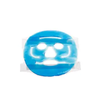 

1Pc Cold Gel Full Face Cooling Mask Ice Hot Compress Blue Fatigue Relief Relaxation Pad Reusable Massage Facial Care Tool M89F