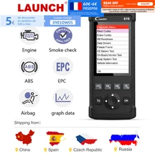 Launch CR619 OBD2 Scanner Engine ABS SRS ODB 2 Scan Tool Launch OBDII Code Reader Multi-language Car Diagnostic Tools