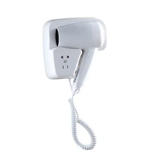 Top Deals Wall Mounted Hair Dryer Yanjun Hairdryer Wall Mount Hotel Bathroom 220V Yj-2101 Eu Plug