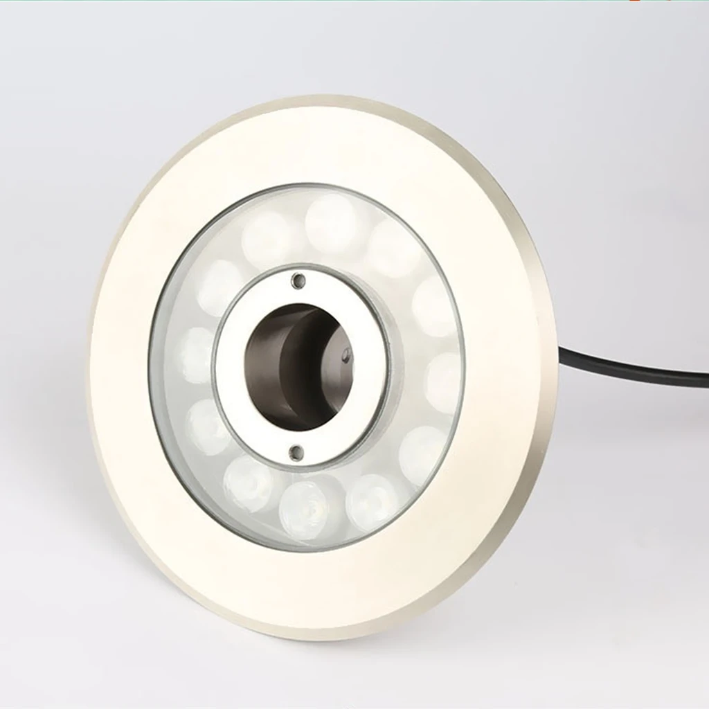 304 светодиодная фонтанная лампа 12 Вт 36 DMX512 IP68 аквариумный пруд для бассейна