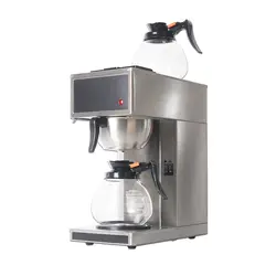 ITOP полный Нержавеющая сталь дистилляции Кофе машин фильтр Кофе машина с фильтром документы коммерческих Кофе Maker