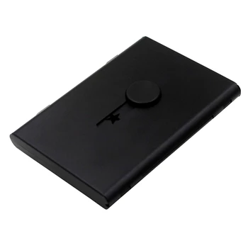 

Business Card Holder Push Card Bank Card Membership Card Packaging Metal Ultra-Thin Business Card Box Storage Box.B