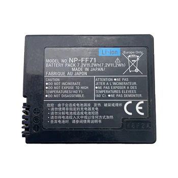 

NP-FF71 for DCR-HC1000 IP1 IP210 IP220 IP45 IP5 IP55 IP7 PC106 Digital Cameras Battery 7.2V Li-Ion Rechargeable Battery