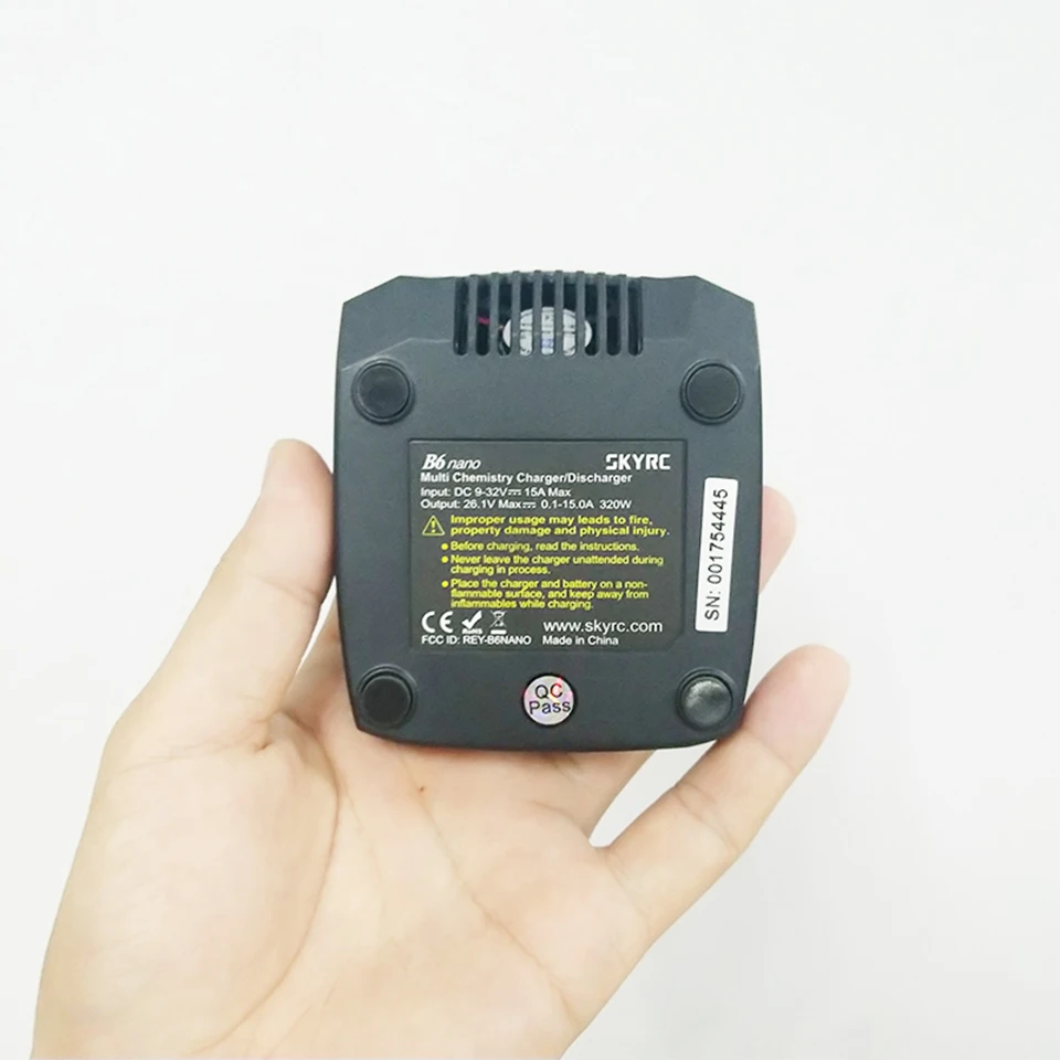 SKYRC B6 Nano LiPo батарея баланс зарядное устройство Dis зарядное устройство 15A 320 Вт мини зарядное устройство W/Bluetooth приложение управление VS ISDT Q6 HOTA D6 ISDT T8