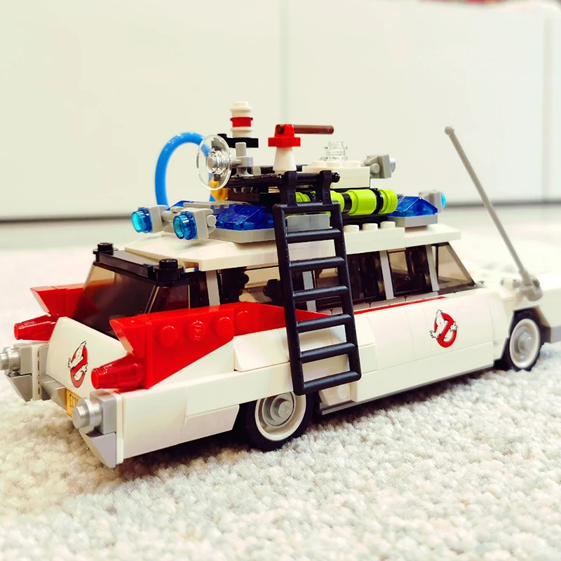2021 New In Stock Friends 508pcs Ghost Busters Ecto-1 Building Blocks Brick Toys Christmas Gift Compatible 21108 | Игрушки и хобби