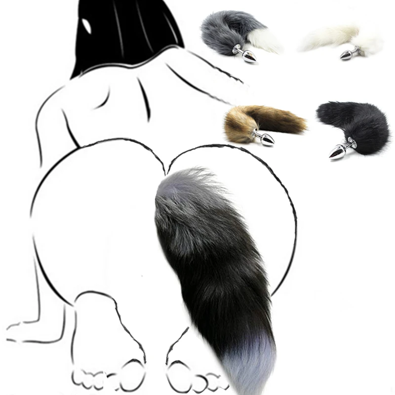 10 Kinds Of Erotic Fox Tail Anal Butt Plug G Spot Vibrator Sex Toys For Women Men Couples Adult Games Products |