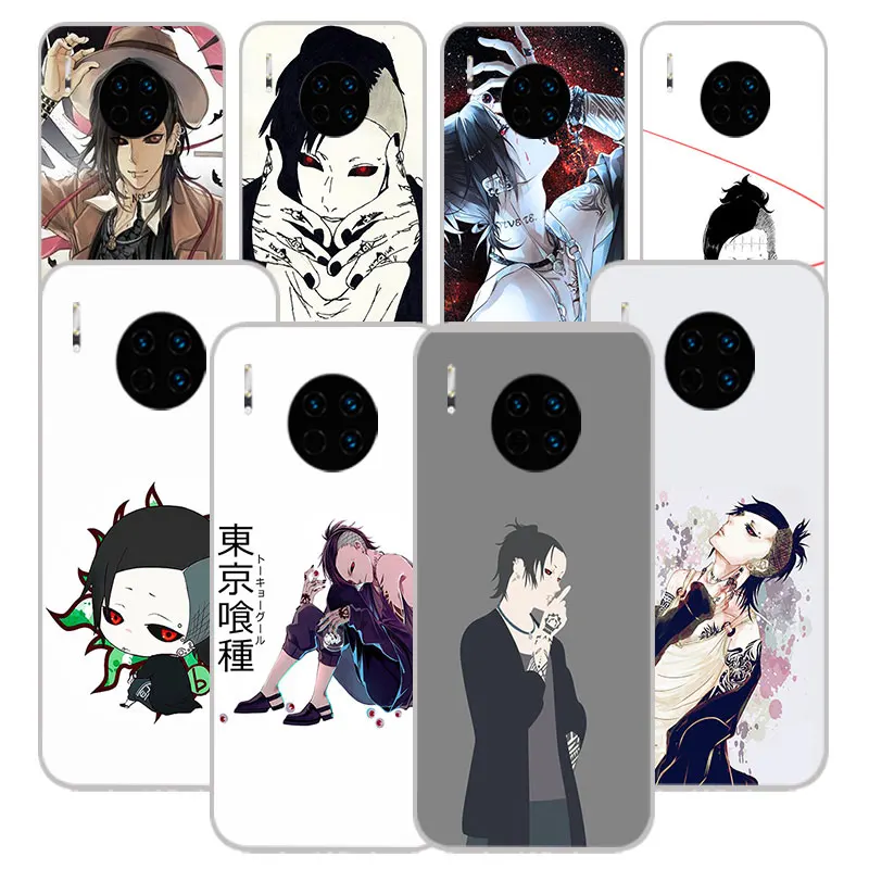 

Tokyo Ghoul Uta Soft Silicon Cases For Huawei Mate 30 Pro 20 10 Lite Pro 9 Nova 5 4 3 3i TPU Silicone Cover case