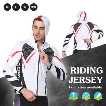 

Cycling Wear Wear-Resistant Man Jacket M/L/XL/XXL Competition Clothing Bodybuilding Outdoors Sports Ride Bike Fitness