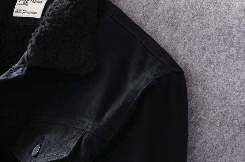 Winter Men's Warm Thick Denim Jackets And Coats Fleece Lined Casual Jeans Jackets Outwear For Male WIndbreak Size M-3XL (4)