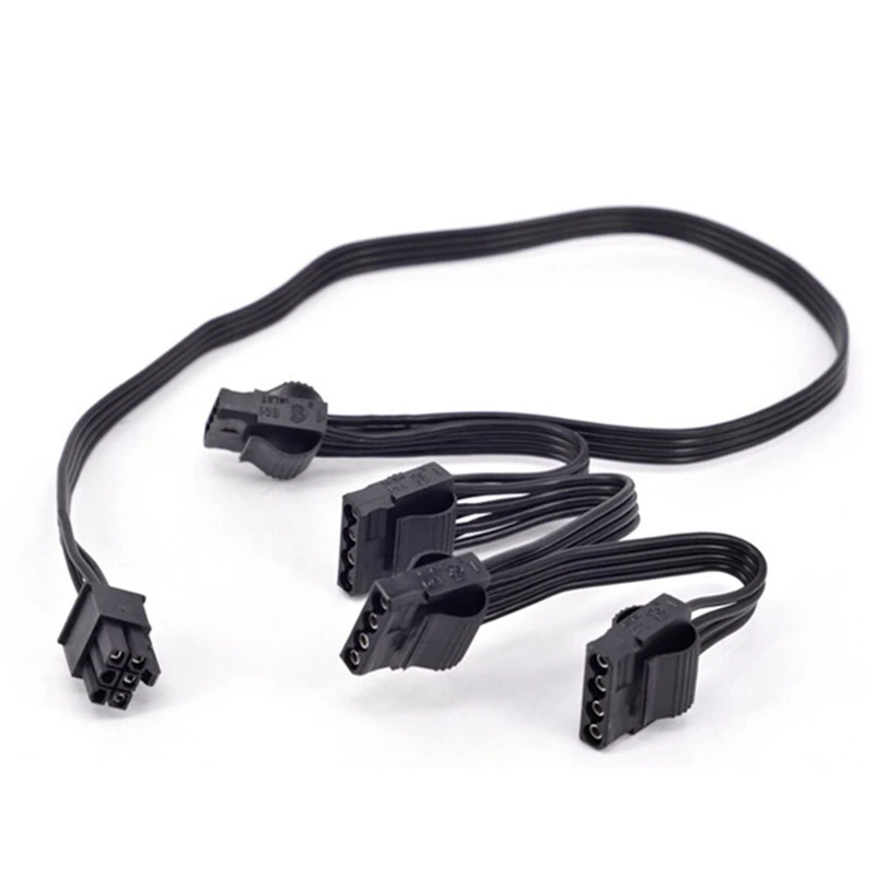 Кабель источника питания 6Pin-4 Molex модульный кабель IDE для CORSAIR RM1000X RM850X RM750X RM650X RM550X |
