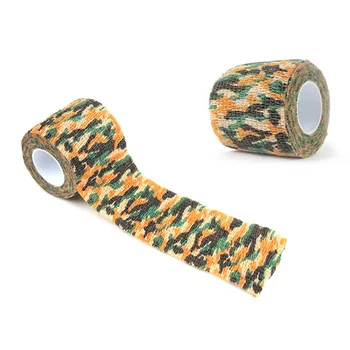 

Multi-Functional Self-Adhesive Camping Camo Waterproof Tape Durable Camping Camo Wrap Army Safety Outdoor Hunting Tool