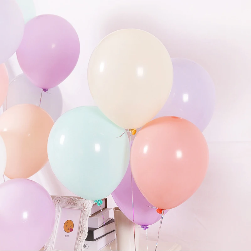 

For Wedding Birthday Decorations Latex 100pcs Pastel Balloons Macaron Balloon Globos Pastel Color Balloons Assorted