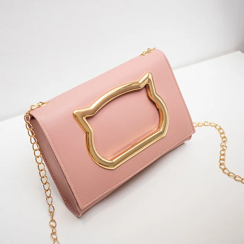 

Bag Women's 2019 New Style Korean-style Fashion Cat Ear Handbag Shoulder Bag Shoulder Mobile Phone Bag