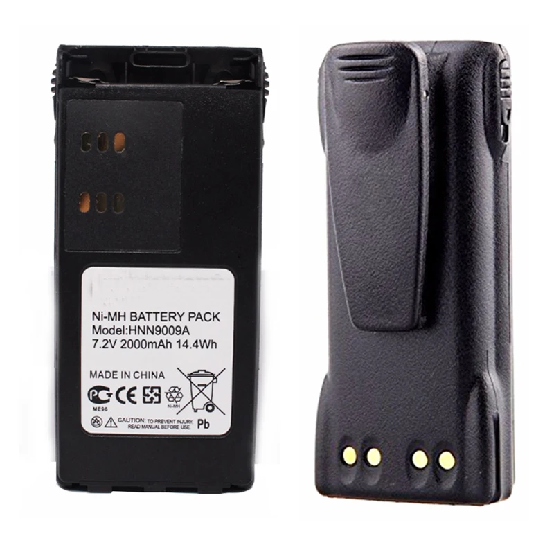 HNN9009A HNN9008A 14.4Wh 2000 мА/ч никель-металл-гидридный аккумулятор для Motorola HT750 GP680 GP340 GP360
