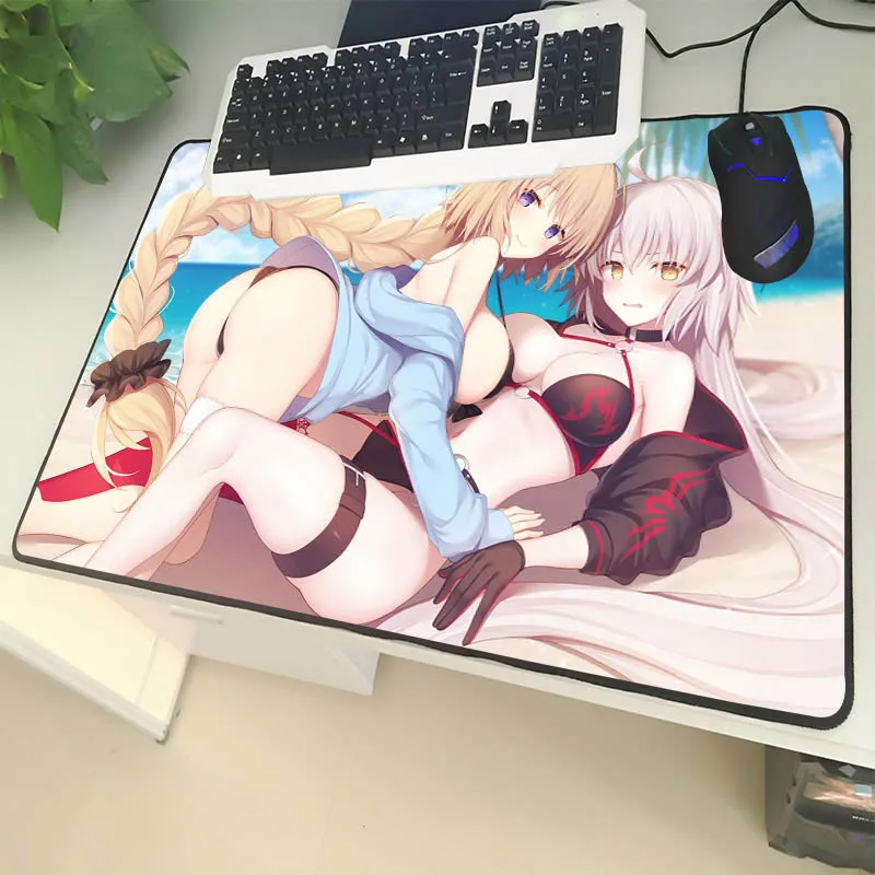 Коврик для мыши XGZ с мультяшным рисунком резиновый нескользящий универсальный