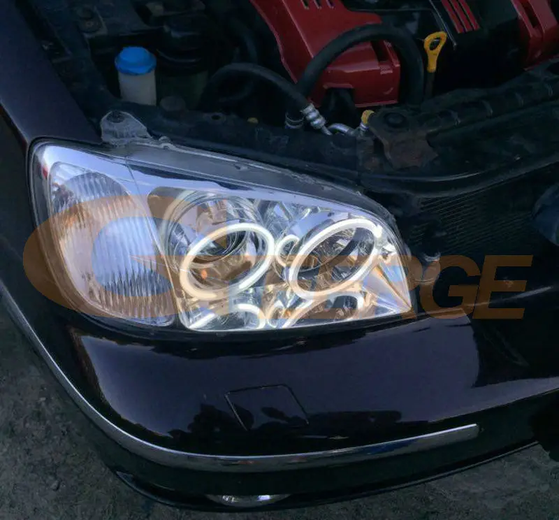 Для Hyundai XG XG350 XG250 XG30 2003 2004 2005 превосходные ультра яркие CCFL глаза ангела гало кольцо