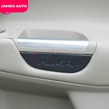 Автомобильная Хромированная ручка передней двери коробка двери из углеродного волокна для хранения подлокотник Box Подходит для Ford Kuga ESCAPE 2013- аксессуары