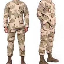 Мужской Тактический Костюм, армейская военная форма, тренировочная куртка и штаны, боевое пальто, набор, пустынный камуфляж