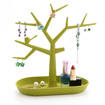 

Tree Shape Jewelry Storage Rack Pendant Ring Earrings Jewelry Display Holders Jewelry Organizer Fashion Gifts For Woman