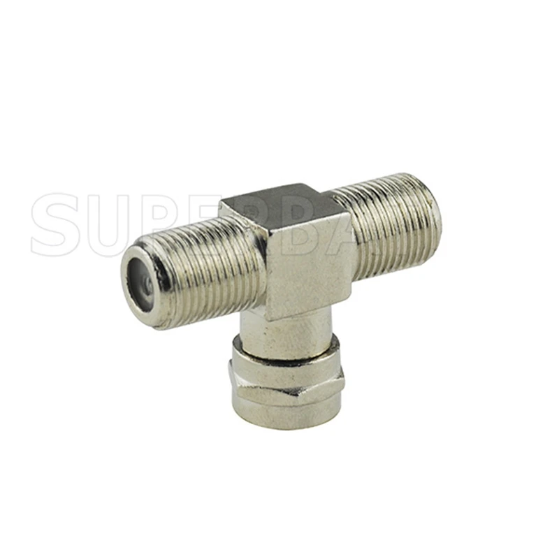 RF Coaxial Connector F Male to Female Adapter for Electronics