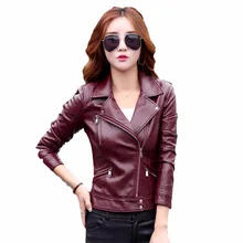 Aliexpress - Jackets for women 2021 faux leather pu jacket women summer biker style leather jacket women Sashes leather coat women plus size