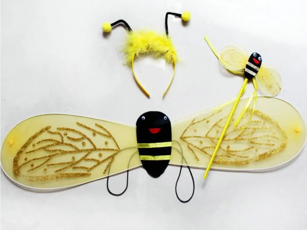 halloween angel fairy wings T-stage model catwalk shows props party performance cosplay decoration Headband Tutu Costume toy