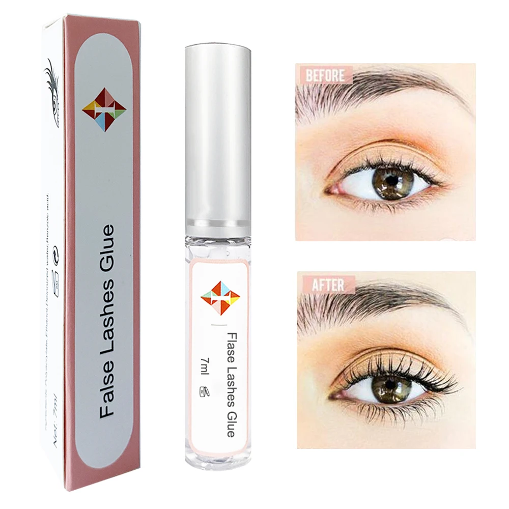 Pegamento elevador de pestañas resistente, 7ml, pegamento para pestañas, sin olor, permanente, transparente, maquillaje resistente al agua de larga duración