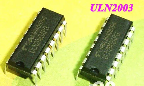 Бесплатная доставка! 50 шт./лот ULN2003APG DIP 16 ULN2003|Интегральные схемы| |