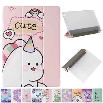 

For Huawei Mediapad M6 Case 10.8 inch SCM-W09 AL09 AL00 Cartoon Three Fold Leather Cover For Huawei M6 Pro Tablet Cover Cases
