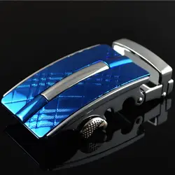 Zpxhyh moda masculina liga de negócios fivela automática única fivelas de cinto de placa para 3.5cm catraca masculino vestuário acessórios