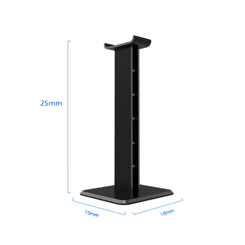 Headphone Holder Mounted Hook Display Shelf Desktop Stand Headphone Bracket Hanger