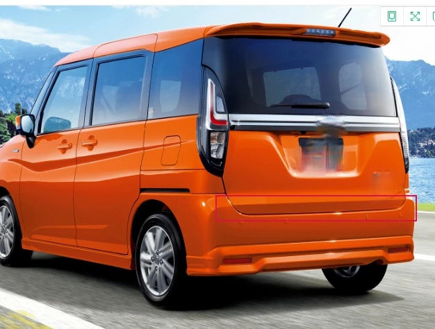

Для Suzuki Solio 2021 2022 крышка багажника из нержавеющей стали, крышка багажника, отделка, декоративная лента, молдинговая полоса, Стайлинг автомобиля