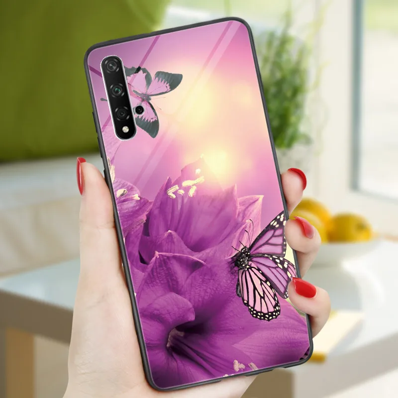 Чехол для Huawei Honor 9 10 Lite 10i 8A 8C 8S 8X 9X Premium Global 7A 7C 20S View 20 Pro Яркий глянцевый