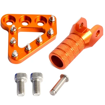 

Rear Brake Shifter Lever Pedal Step Plate Shift Tips for Ktm Exc Excf Xc Xcf Xcw Xcfw Sx Sxf Mx 125 250 350 530 Smc 690 950 990