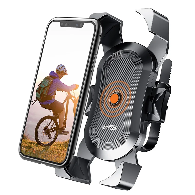 

2020 Bike Phone Holder Universal Motorcycle Phone Holder Mountain Bicycle Handlebar Clip Stand GPS Mount Shockproof Bracket