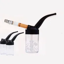 Мини карманная пластиковая бутылка кальян трубы курительная трубка цикл фильтр Кальян на воде чаша для мужчин подарки держатель для сигарет Прямая поставка