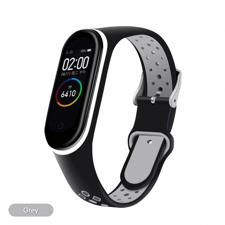 BAPICK силиконовый ремешок на запястье для Xiaomi mi Band 4 3 ремешок спортивный браслет для Xiaomi mi Band 4 3 mi band 4 3 ремешок аксессуары