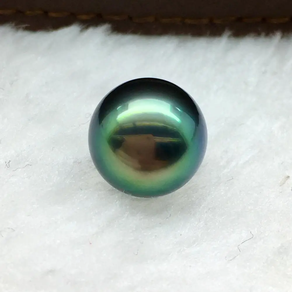 Круглые Бусины Из таитянского жемчуга морской жемчуг AAA FPPJ оптовая продажа