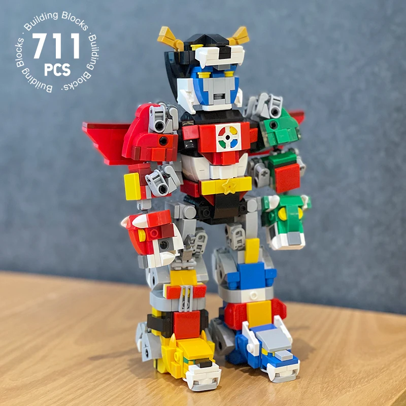 Конструктор MOC Voltroned Robot фигурка героя аниме технические блоки конструктор Набор