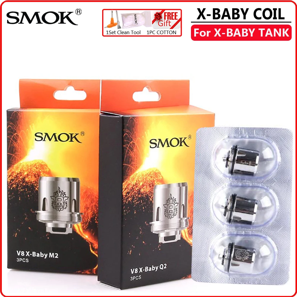 Оригинальные спирали SMOK TFV8 X Baby V8 X-Baby XBaby RBA Core | Электроника