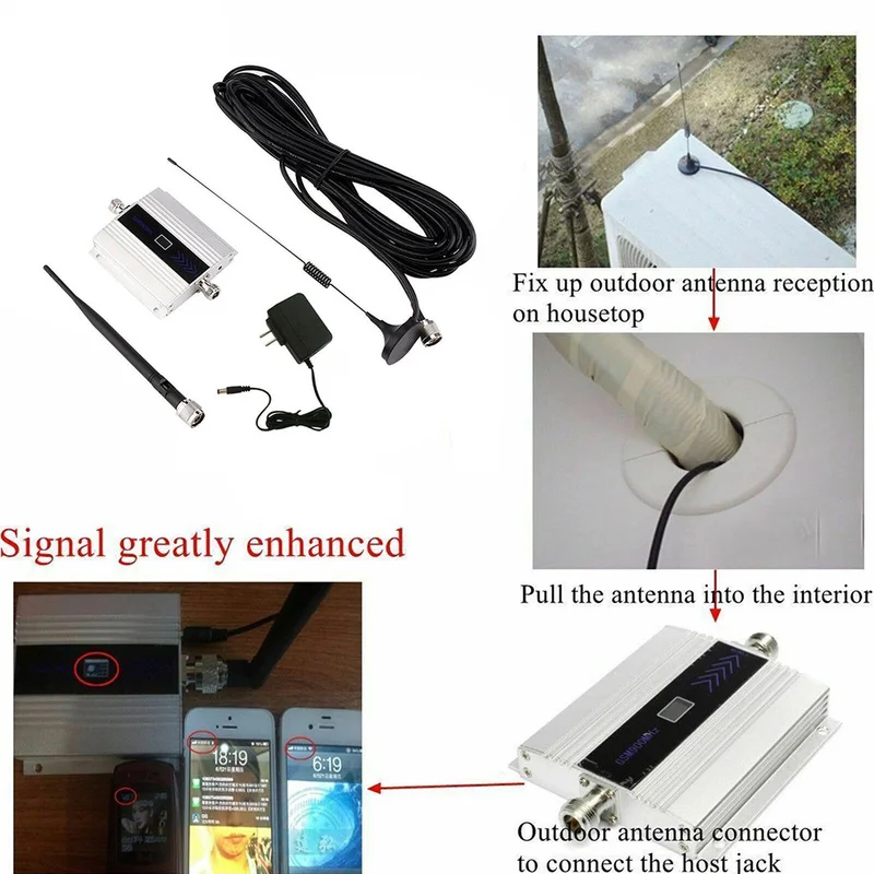 900 МГц GSM 2G/3g/4G Wifi антенный усилитель ретранслятор Wifi расширитель длинный диапазон WiFi усилитель Сигнала Антенна для сотового телефона