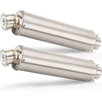 

universal 51mm motorcycle exhaust pipe muffler escape yoshimura with db killer for r15 gsx1000r mt03 sv650 mt125 pcx125 NINJA400