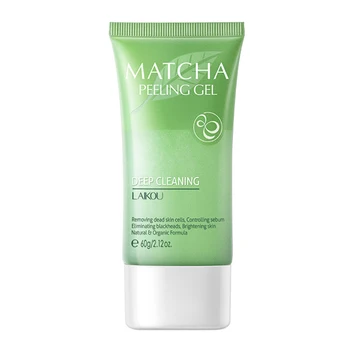 

Face Cream Repair Exfoliating Nourishing Portable Matcha Peeling Gel Skin Care Facial Scrub 60ml Unisex Moisturizing