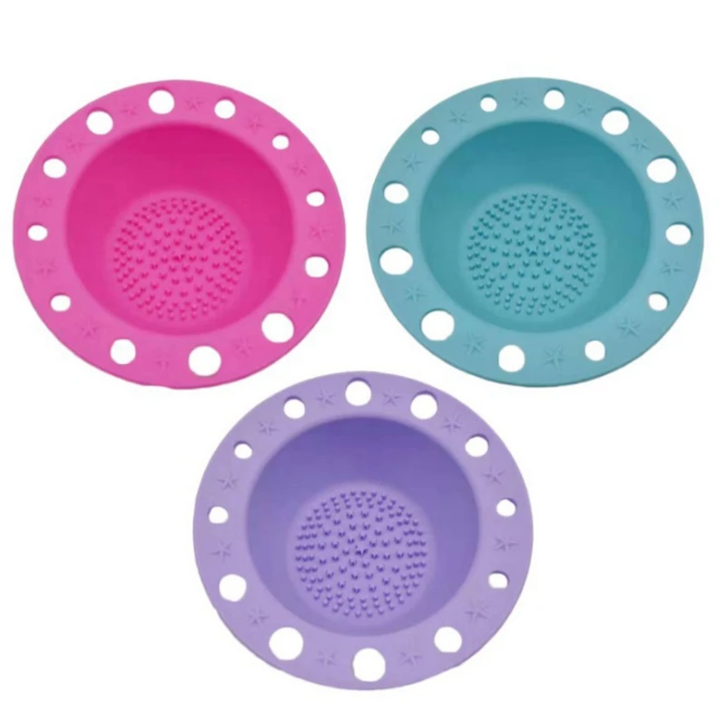 Soft Durable Makeup Brush Makeup Cleansing Tool Silicone Makeup Brush Cleanser Powder Brush Remover Newest
