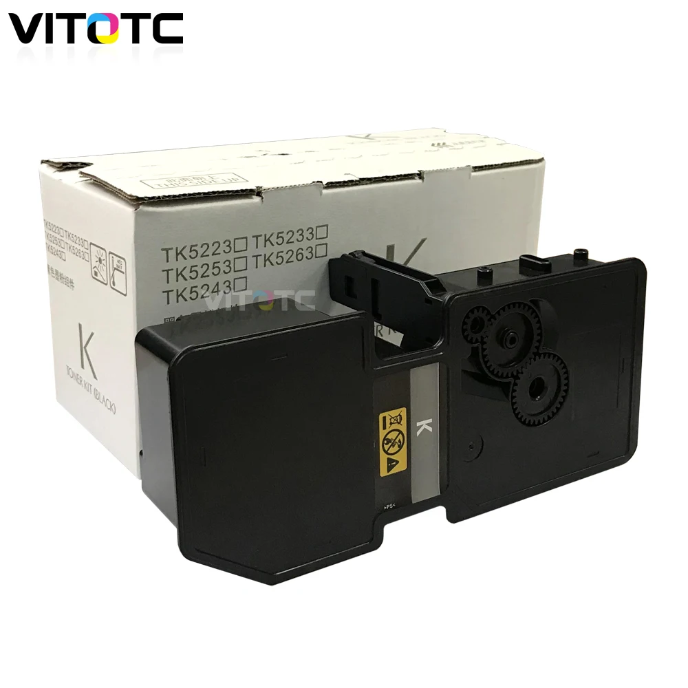 4 Colored TK-5230 TK5230 Refillable Toner Cartridge For KYOCERA Ecosys M5521cdw M5521cdn P5021cdw P5021cdn M5521 P5021 printer