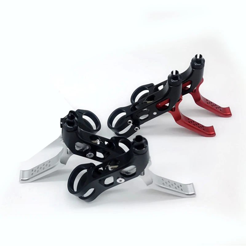 1 пара велосипедных тормозных рычагов для Brompton, складные велосипедные V тормозные рычаги, тормозной рычаг из алюминиевого сплава