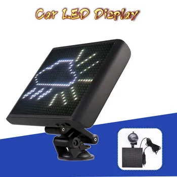 

12V Full Color Bluetooth Wireless CAR led Sign APP Control RGB LED Display Screen Adjustable Sign Board For IOS Android GIFT
