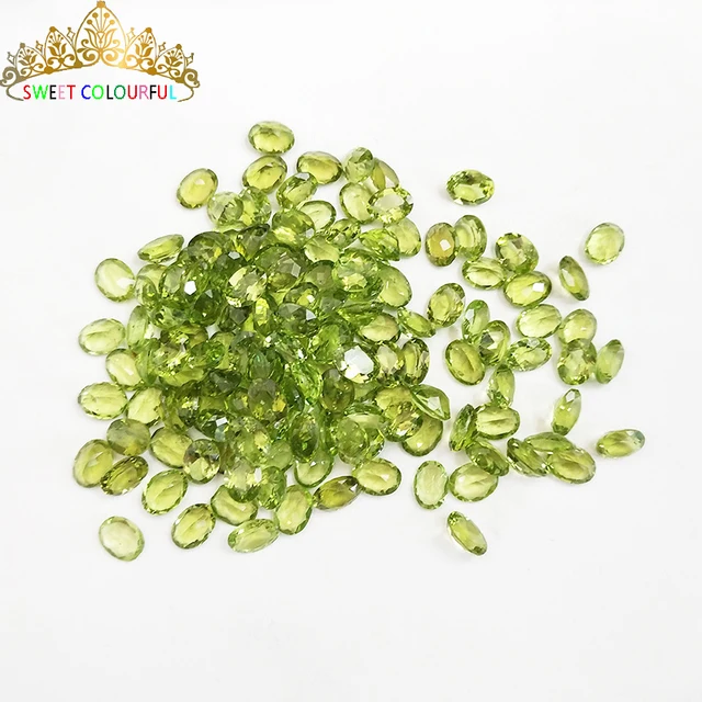 US $48.75 Natural Peridot Stone Necklace Jewelry